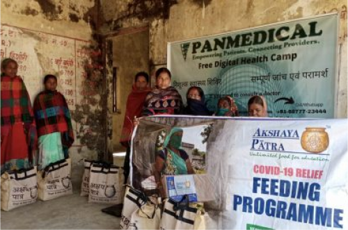 Health Camp with Akshaya Patra COVID-19 relief