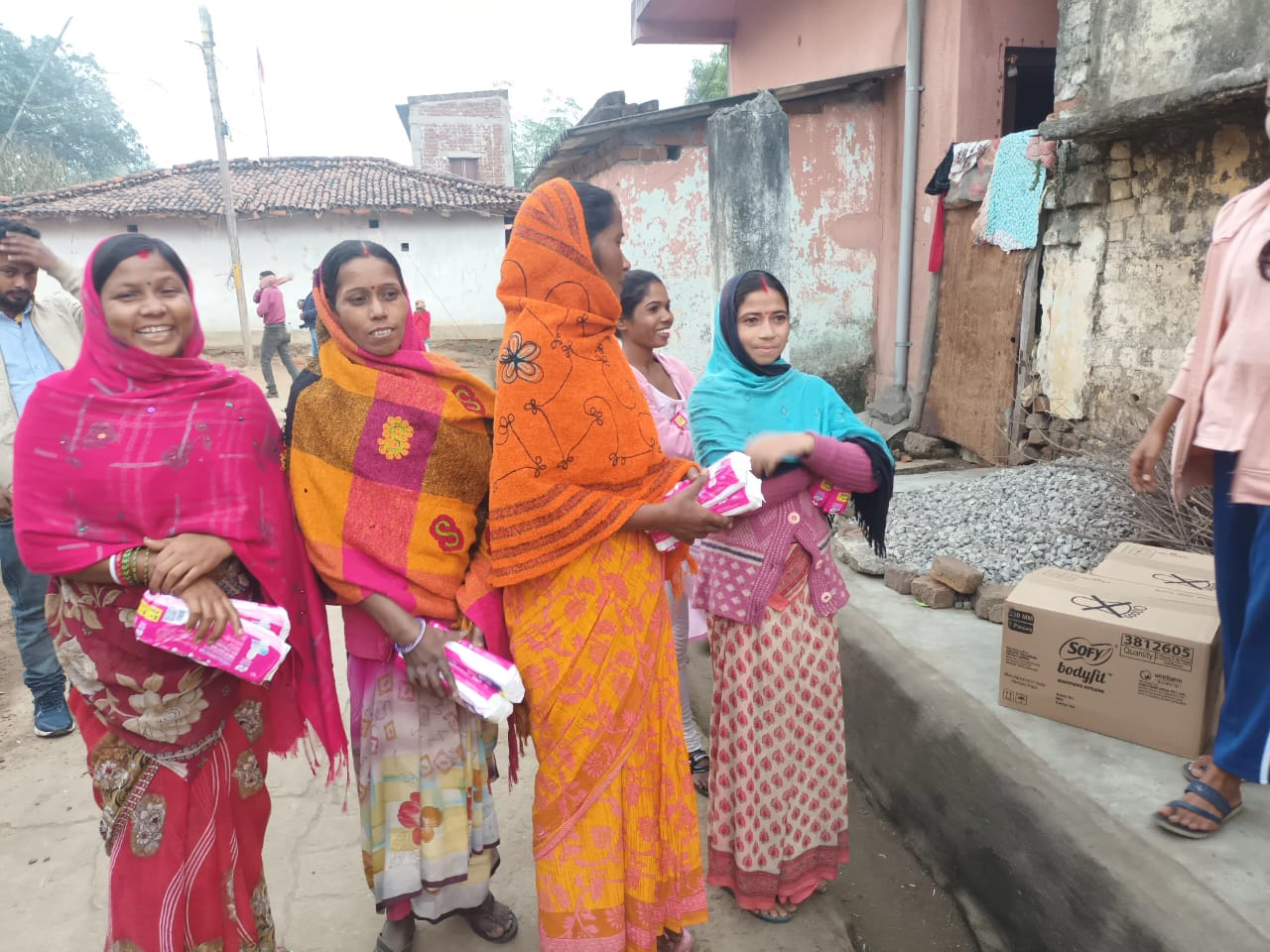 Distribution drive in Aurangabad